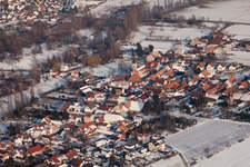 Photographie aérienne de Quartier Mühlhofen in Billigheim-Ingenheim dans le département Rhénanie-Palatinat, Allemagne