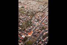 Quartier Karlsdorf in Karlsdorf-Neuthard dans le département Bade-Wurtemberg, Allemagne hors des airs