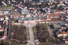 Vue aérienne de Verrouillage à Bruchsal dans le département Bade-Wurtemberg, Allemagne