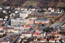 Vue aérienne de Clinique Prince Stirum à Bruchsal dans le département Bade-Wurtemberg, Allemagne