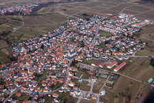 Image drone de Malsch dans le département Bade-Wurtemberg, Allemagne