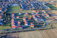 Quartier Dammheim in Landau in der Pfalz dans le département Rhénanie-Palatinat, Allemagne d'un drone