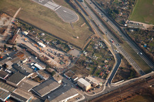 Vue aérienne de Quartier Neuostheim in Mannheim dans le département Bade-Wurtemberg, Allemagne