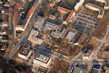 Projet EASTSITE de BAU Bauträgergesellschaft mbH à le quartier Neuostheim in Mannheim dans le département Bade-Wurtemberg, Allemagne d'un drone