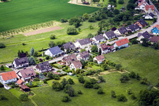 Quartier Obernhausen in Birkenfeld dans le département Bade-Wurtemberg, Allemagne depuis l'avion