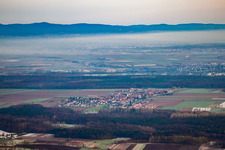 Quartier Hayna in Herxheim bei Landau dans le département Rhénanie-Palatinat, Allemagne d'en haut