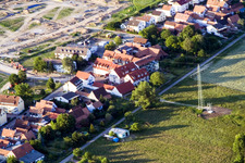 Image drone de Sarrestr à Kandel dans le département Rhénanie-Palatinat, Allemagne