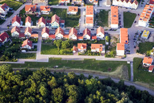Photographie aérienne de Nouvelle zone de développement à Wörth am Rhein dans le département Rhénanie-Palatinat, Allemagne