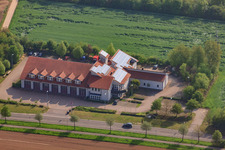 Vue aérienne de Pompiers à Kandel dans le département Rhénanie-Palatinat, Allemagne