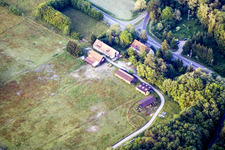 Langenberg dans le département Rhénanie-Palatinat, Allemagne hors des airs