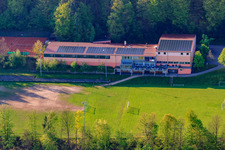 Vue aérienne de Club sportif Karlsruhe Stupferich à le quartier Stupferich in Karlsruhe dans le département Bade-Wurtemberg, Allemagne