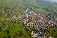 Photographie aérienne de Malsch dans le département Bade-Wurtemberg, Allemagne