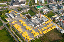 Photographie aérienne de Usine Ytong à Malsch dans le département Bade-Wurtemberg, Allemagne
