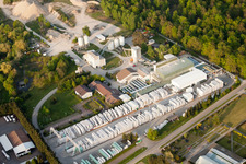 H+H Kalksandstein GmbH à Durmersheim dans le département Bade-Wurtemberg, Allemagne d'en haut