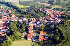 Photographie aérienne de Dierbach dans le département Rhénanie-Palatinat, Allemagne