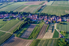 Vollmersweiler dans le département Rhénanie-Palatinat, Allemagne d'un drone