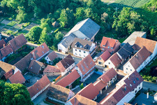 Photographie aérienne de Domaine viticole Nagel à Vollmersweiler dans le département Rhénanie-Palatinat, Allemagne