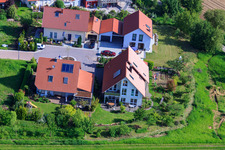 Photographie aérienne de Dans la phrase à le quartier Mörzheim in Landau in der Pfalz dans le département Rhénanie-Palatinat, Allemagne