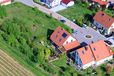 Vue aérienne de Dans la phrase à le quartier Mörzheim in Landau in der Pfalz dans le département Rhénanie-Palatinat, Allemagne