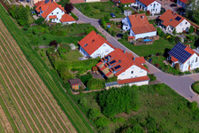 Photographie aérienne de Dans la phrase à le quartier Mörzheim in Landau in der Pfalz dans le département Rhénanie-Palatinat, Allemagne