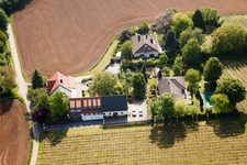 Vue aérienne de Peine de variole à Landau in der Pfalz dans le département Rhénanie-Palatinat, Allemagne