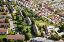 Landau in der Pfalz dans le département Rhénanie-Palatinat, Allemagne vue d'en haut