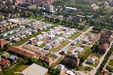 Landau in der Pfalz dans le département Rhénanie-Palatinat, Allemagne depuis l'avion