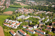 Vue oblique de Landau in der Pfalz dans le département Rhénanie-Palatinat, Allemagne