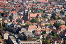 Landau in der Pfalz dans le département Rhénanie-Palatinat, Allemagne depuis l'avion
