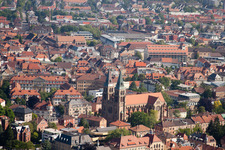 Vue d'oiseau de Landau in der Pfalz dans le département Rhénanie-Palatinat, Allemagne
