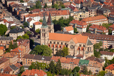 Landau in der Pfalz dans le département Rhénanie-Palatinat, Allemagne depuis l'avion
