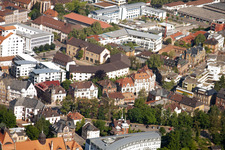 Landau in der Pfalz dans le département Rhénanie-Palatinat, Allemagne vu d'un drone