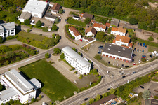 Quartier Queichheim in Landau in der Pfalz dans le département Rhénanie-Palatinat, Allemagne vu d'un drone