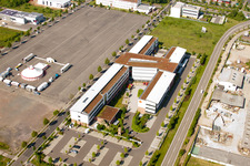 Quartier Queichheim in Landau in der Pfalz dans le département Rhénanie-Palatinat, Allemagne d'en haut