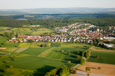 Quartier Stupferich in Karlsruhe dans le département Bade-Wurtemberg, Allemagne hors des airs