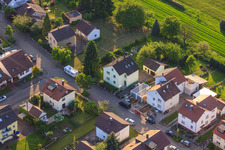 Photographie aérienne de KITA Mäusenest à le quartier Stupferich in Karlsruhe dans le département Bade-Wurtemberg, Allemagne