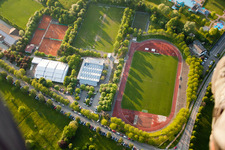 Reichenbach, Tennis Club Waldbronn e. V à le quartier Busenbach in Waldbronn dans le département Bade-Wurtemberg, Allemagne d'en haut