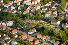 Vue aérienne de Communauté du Christ à Wiesloch dans le département Bade-Wurtemberg, Allemagne