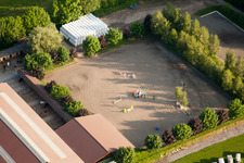 Photographie aérienne de Centre équestre Engelberth sur Bögnerweg à Wiesloch dans le département Bade-Wurtemberg, Allemagne