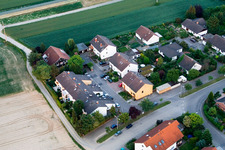 Vue oblique de Nansenstr à Kandel dans le département Rhénanie-Palatinat, Allemagne