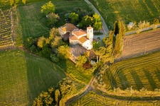 Vue aérienne de Pescaia dans le département Toscane, Italie