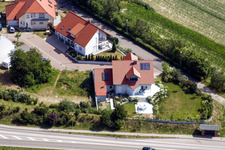 Photographie aérienne de Nouvelle zone de développement de Hardtwald à Neupotz dans le département Rhénanie-Palatinat, Allemagne