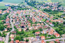 Du nord à Sessenheim dans le département Bas Rhin, France