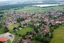 Dalhunden dans le département Bas Rhin, France vue d'en haut