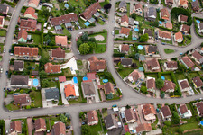 Drusenheim dans le département Bas Rhin, France d'un drone