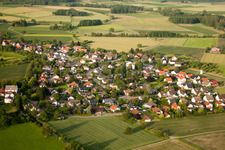 Vue oblique de Quartier Diersheim in Rheinau dans le département Bade-Wurtemberg, Allemagne