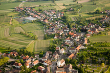 Vue oblique de Quartier Legelshurst in Willstätt dans le département Bade-Wurtemberg, Allemagne