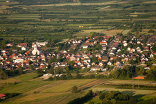 Quartier Urloffen in Appenweier dans le département Bade-Wurtemberg, Allemagne vue du ciel