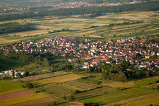 Quartier Urloffen in Appenweier dans le département Bade-Wurtemberg, Allemagne du point de vue du drone