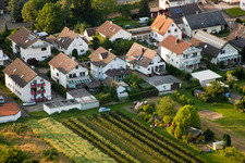 Runzweg à le quartier Urloffen in Appenweier dans le département Bade-Wurtemberg, Allemagne d'en haut